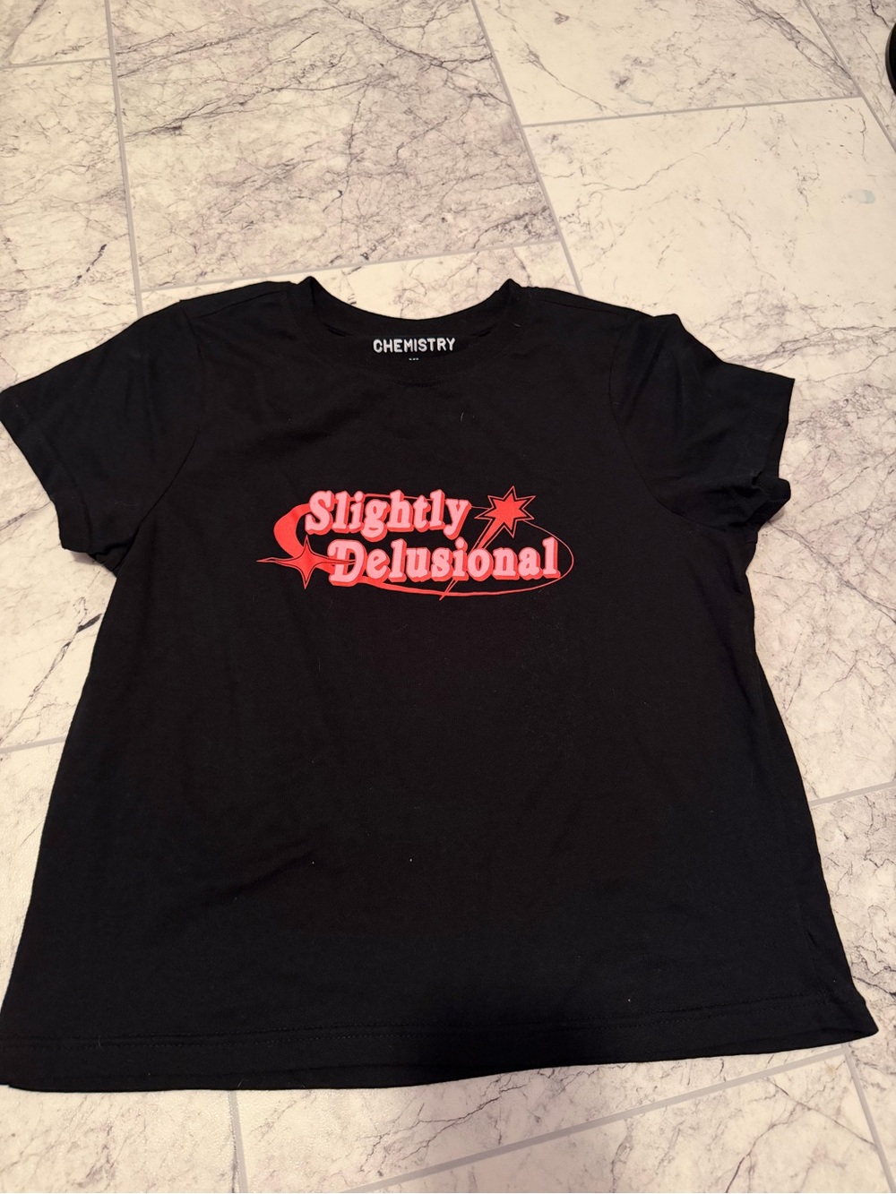 Chemistry Black Graphic Tee